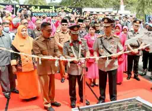 Kapolda Sumut Resmikan Mapolres Labuhanbatu Selatan