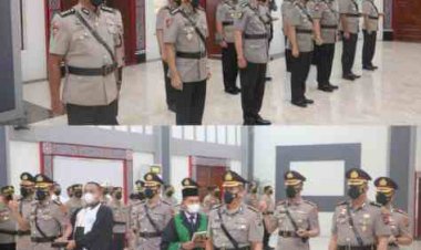 Resmi Sertijab Kapolres Pelabuhan Belawan