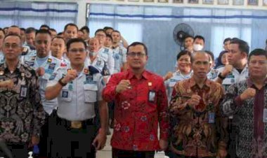 Karutan Kelas I Medan Ikuti Sosialisasi Assessment Mandiri Pakaian Dinas