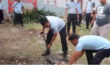 Rutan kelas 1,Program Manusia Mandiri, Petugas dan Warga Binaan Bangun Peternakan Ayam