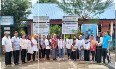 Kunjungan Ketua NGO TOPAN AD Deli Serdang disambut Baik Kepsek SDN 101796