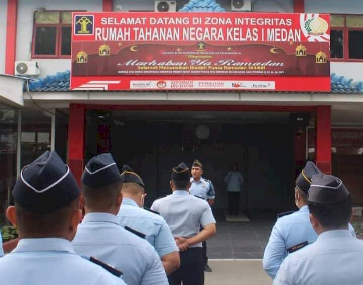 KA Rutan Kelas l Medan Ajak Seluruh Jajaran Untuk Bersama-Sama Mengisi Bulan Suci Ramadhan