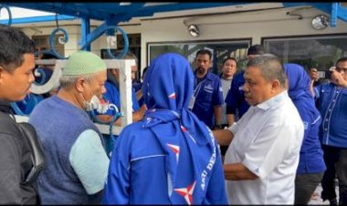 DPC Partai Demokrat Kota Medan Sembelih 7 Ekor Sapi dan 2 Ekor Kambing  Hewan Qurban