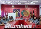 Rutan Kelas I Kumham Sumut Mengikuti Pengawasan Kearsipan Di Lingkungan Unit Utama Melalui Zoom Meeting