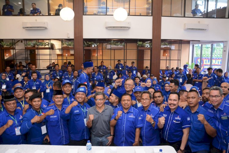 Rocky Gerung Hadir di Diklat Kader Partai Demokrat Kota Medan