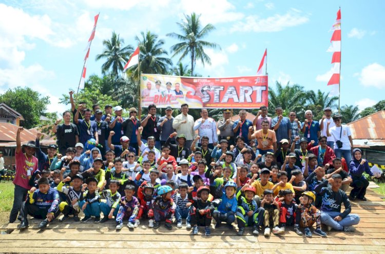 Walikota Buka Gebyar Olahraga Kota Padangsidimpuan Kejuaraan BMX 