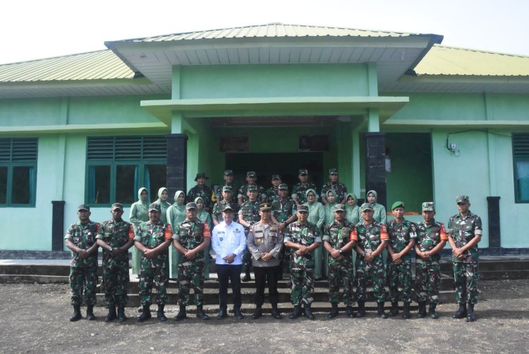 Pangdam I/BB Kunjungi Pos Ramil Rupat Utara