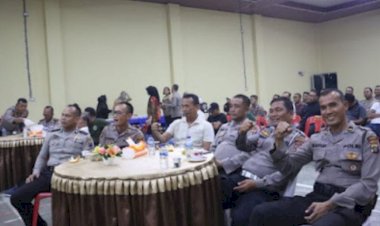 Kapolres Langkat Nonton Bareng Jalin Silaturahmi Menjalin Kemitraan