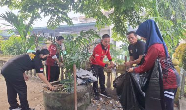 PERINGATI WORLD CLEANUP DAY, RUTAN LABUHAN DELI GELAR GOTONG ROYONG KEBERSIHAN LINGKUNGAN
