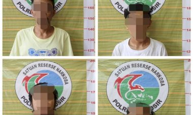 Polres Samosir Amankan 12 Orang Diduga Usai Pesta Narkoba Jenis Ganja