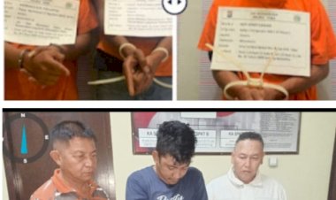 Pelaku Tindak Pidana Narkotika Jenis Sabu Berhasil Dibekuk Polsek Tanjung Pura Polres Langkat