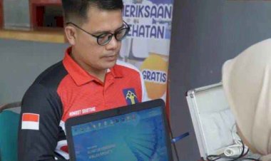 Rutan Kelas 1 Medan Ikuti Pemeriksaan Kesehatan,Kerjasama Dengan Kimia Farma.