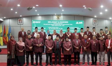 Rektor Universitas Islam Sumatera Utara (UISU) Dr. Syafrida Lantik 9 Dekan Di Lingkungan Akademik UISU Periode 2023 -2027 Secara Bersamaaan