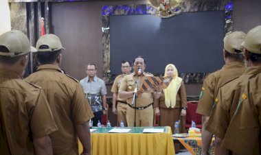 56 Kepling di Kecamatan Padangsidimpuan Utara di Kukuhkan Oleh Wali Kota Padangsidimpuan