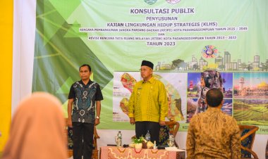 Wakil Wali Kota Padangsidimpuan Buka Kegiatan Konsultasi Publik