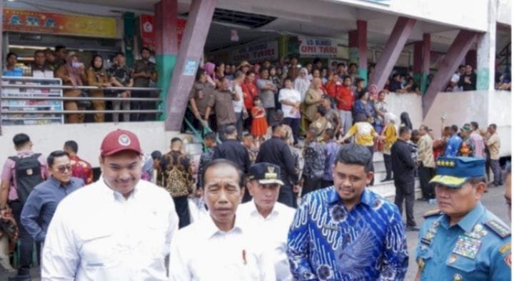 Jokowi kunjungan Ke Binjai Dalam Rangka Resmikan JDU SPAM Regional PDAM TIRTANADI Tirtasari 