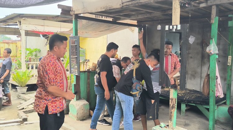 Berantas Peredaran Narkoba, Sat Narkoba Polresta Deli Serdang Grebek Kampung Narkoba