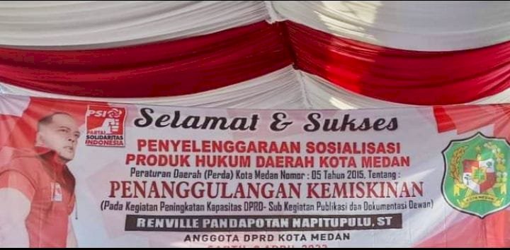 Anggota DPRD Kota Medan Renville P. Napitupulu, ST Sosper No.5/2015 Tentang Penanggulangan Kemiskinan