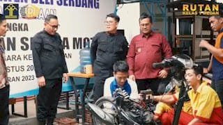 Sinergitas TNI Dengan Rutan I Medan Kanwil Kemenkumham Sumut Dengan Membeli Hasil Karya Warga Binaan