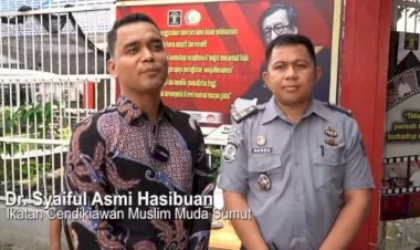 Ikatan Cendekiawan Muslim Muda Sumut Kunjungi Rutan Kelas I Medan