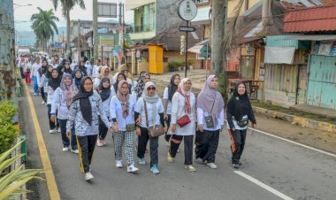 Jalan Sehat Bersama Korpri Kota Padangsidimpuan