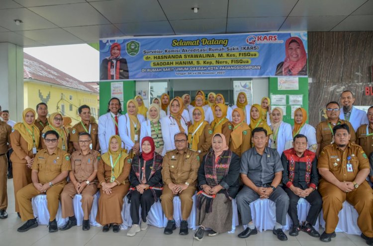 Pj. Wali Kota Padangsidimpuan hadiri pembukaan Survei Akreditasi Rumah Sakit Umum Daerah Kota Padangsidimpuan