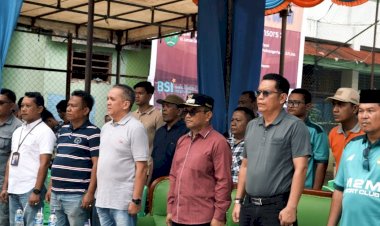 Pj. Wali Kota Padangsidimpuan Hadiri Pembukaan Turnamen Futsal MAN 2 CUP VI