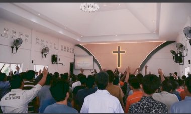 Gereja COGC Medan Adakan KKR di Rutan Kelas 1 Medan, WBP Bersuka Cita dalam Bangkit Menata Kehidupan
