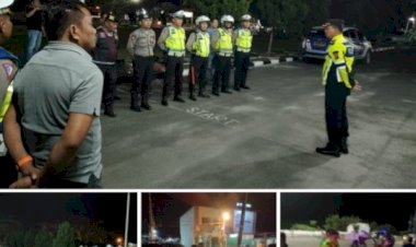 Polres Sergai Menggelar Patroli dan Razia Kegiatan Rutin di Kecamatan Sei Rampah