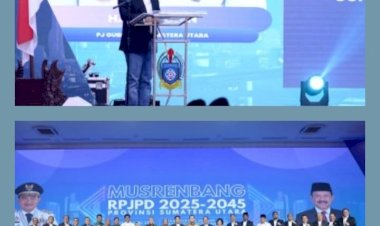 Buka Musrenbang RPJPD, Pejabat Gubernur Sumut Beberkan Visi Misi Pembangunan 2025-2045
