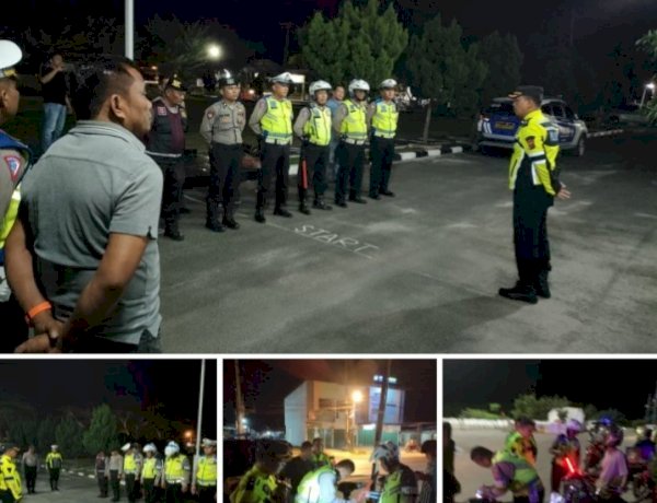 Polres Sergai Menggelar Patroli dan Razia Kegiatan Rutin di Kecamatan Sei Rampah