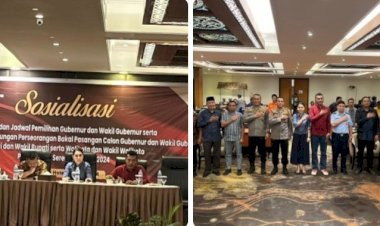 KPU Medan Sosialisasikan Tahapan Persiapan Pilkada Serentak 2024