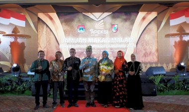 Plt. Sekdako Wakili Pj. Walikota Padangsidimpuan Perjamuan Gala Dinner Komwil I APEKSI Regional Sumatera
