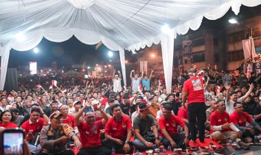Kadis Kominfo Padangsidimpuan  Dampingi Pj. Walikota Saat Launching WiFi Gratis di Sela Nobar Semi Final AFC U23