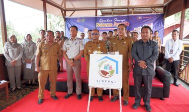 BPN Padangsidimpuan Lakukan Gerakan Sinergi Reforma Agraria Di Desa Sabungan Sipabangun