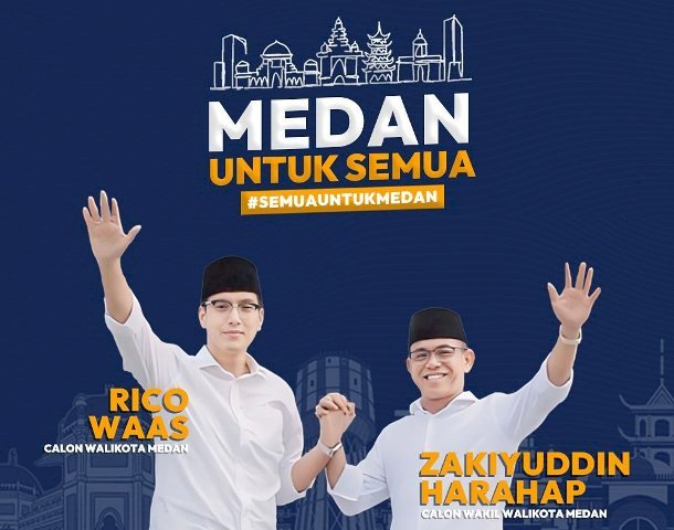 Rekapitulasi KPU Medan: Rico Zaki Unggul, Sapu Bersih di Semua Kecamatan