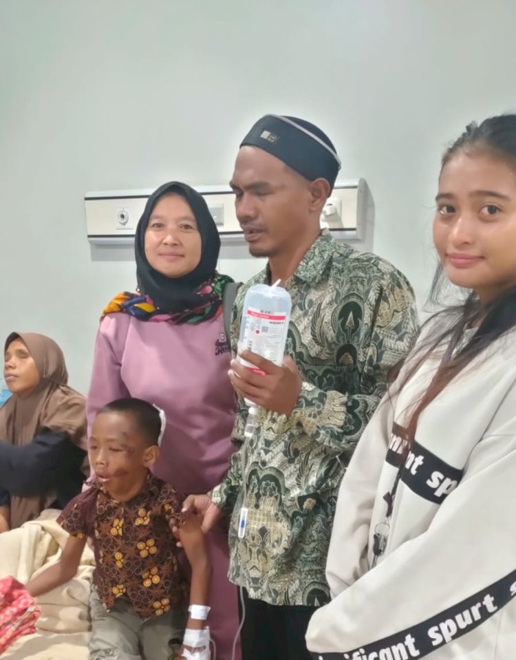 Korban Tabrak Lari Pasangan Tuna Netra di Marelan, Dibantu Kader Partai Demokrat Medan