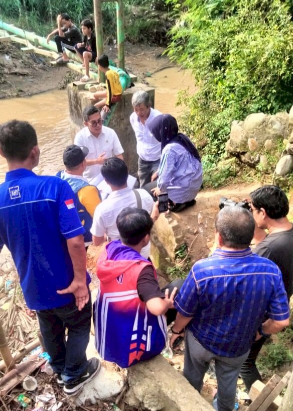 Reses I di Kelurahan Polonia Medan, Lokot Nasution Tinjau Langsung Aspirasi Masyarakat Terkait Jembatan Rusak