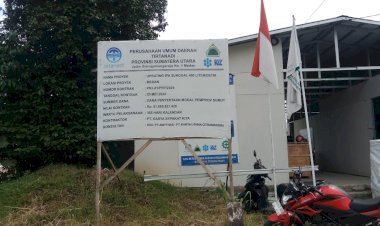 Pembangunan Gedung PDAM Sunggal Diduga Asal-Asalan, Ketua Umum TKN Kompas Nusantara Desak Penegakan Hukum
