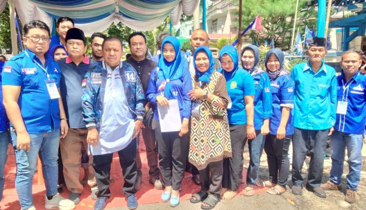 DPC Partai Demokrat Kota Medan Gelar Pemotongan Hewan Qurban di Depan Kantor