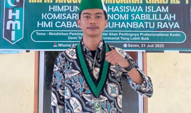 Muhammad Zunil Akhyari Terpilih Sebagai Ketua Umum HMI Komisariat Ekonomi Sabilillah
