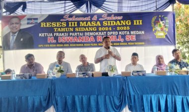 Reses ke-2 di Medan Maimun, Ketua Fraksi Partai Demokrat DPRD Medan Iswanda Ramli Disambut Antusias Warga Dalam Menyampaikan Aspirasi