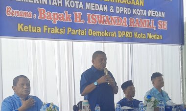 Iswanda Ramli Sosialisasikan Perda No. 7 Tahun 2022 tentang Keolahragaan kepada Warga Jalan Sukaria Medan Johor