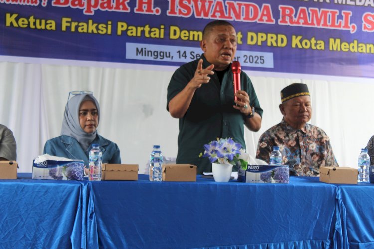 Iswanda Ramli Sosialisasikan Perda Sistem Kesehatan, Warga Keluhkan Penolakan Rumah Sakit