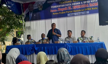 Iswanda Ramli Gelar Sosialisasi Perda Keolahragaan di Medan Sunggal, Warga Minta Fasilitas Olahraga
