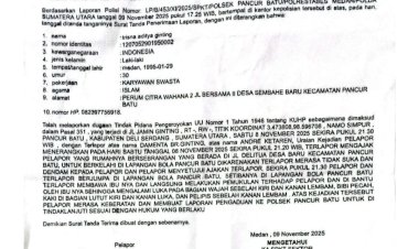 Penanganan Kasus Trisna Ginting Disorot Tajam, Polsek Pancur Batu Dinilai Lamban dan Tidak Transparan