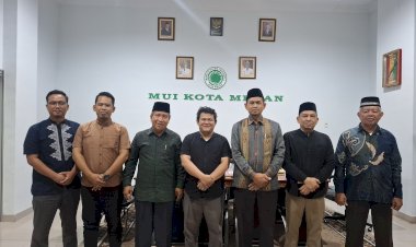Panitia Pawai Obor 1447 Hijriyah Beraudiensi ke Dewan Pimpinan MUI Kota Medan