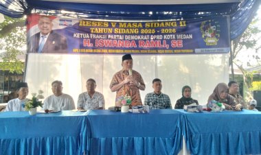 Gelar Reses V Masa Sidang II Tahun 2025–2026 di Jl. Suka Rindu, Ketua Fraksi Demokrat Iswanda Ramli  Aspirasi Masyarakat Akan Saya Perjuangkan