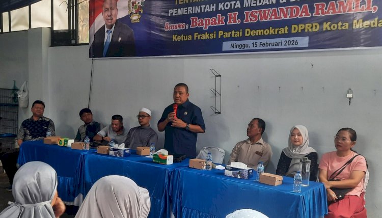 Iswanda Ramli Sosialisasikan Perda No 4 Tahun 2012 tentang Sistem Kesehatan, Tekankan Program UHC Pemko Medan