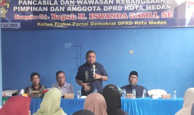 Iswanda Ramli Gelar Sosialisasi Ideologi Pancasila dan Wawasan Kebangsaan di Jl. Garuda Gg. Langgar